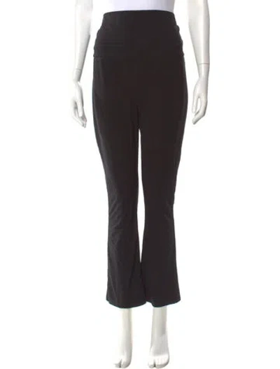 Pre-owned Hatch Straight Leg Pants In Black