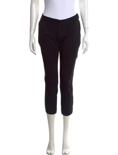 Pre-owned Hatch Straight Leg Pants In Black