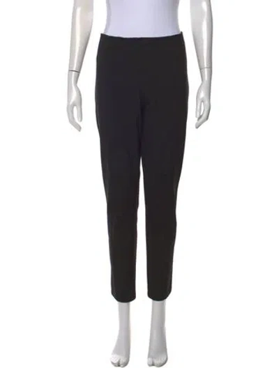 Pre-owned Hatch Straight Leg Pants In Black