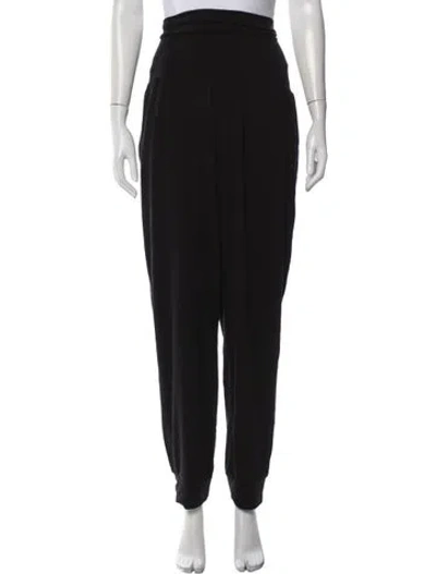 Pre-owned Hatch Straight Leg Pants In Black