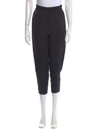 Pre-owned Hatch Straight Leg Pants In Black