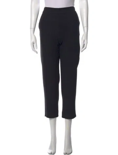 Pre-owned Hatch Straight Leg Pants In Black