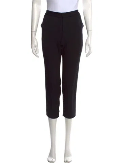 Pre-owned Hatch Straight Leg Pants In Black