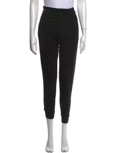 Pre-owned Hatch Straight Leg Pants In Black