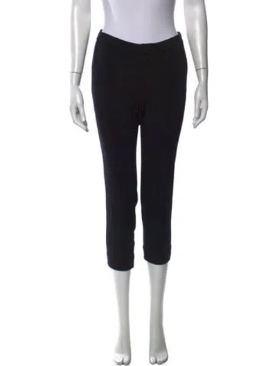 Pre-owned Hatch Straight Leg Pants In Black