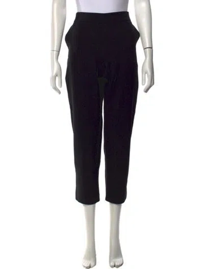 Pre-owned Hatch Straight Leg Pants In Black