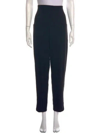 Pre-owned Hatch Straight Leg Pants In Black