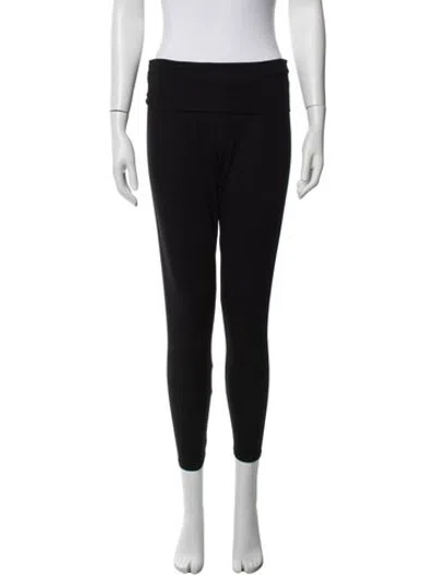Pre-owned Hatch Straight Leg Pants In Black