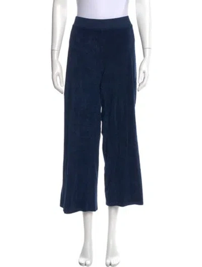 Pre-owned Hatch Straight Leg Pants In Blue