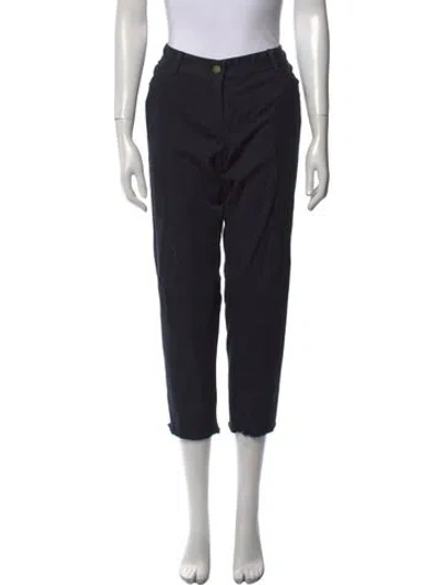 Pre-owned Hatch Straight Leg Pants In Gray