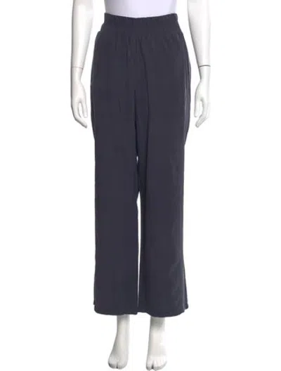 Pre-owned Hatch Straight Leg Pants In Grey