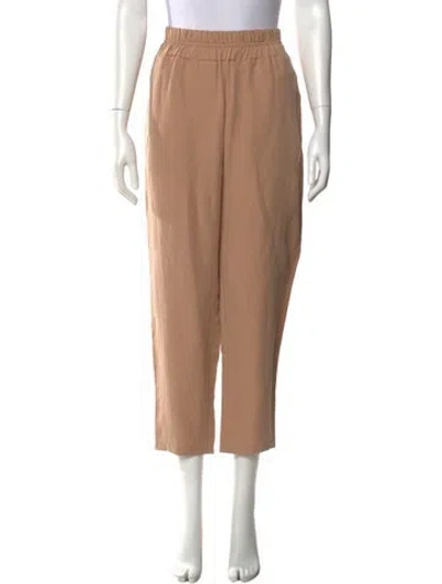 Pre-owned Hatch Straight Leg Pants In Neutral