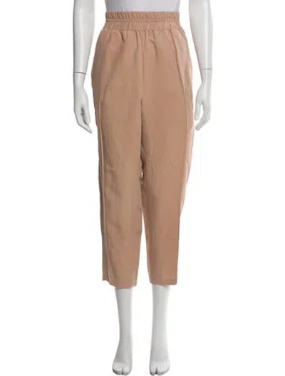 Pre-owned Hatch Straight Leg Pants In Neutral