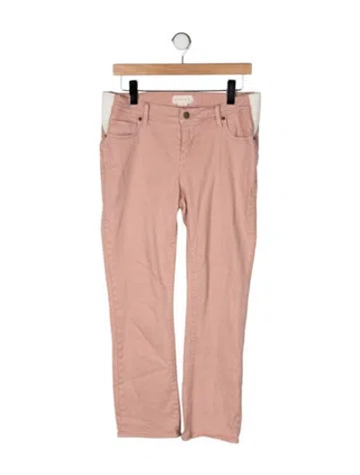 Pre-owned Hatch Straight Leg Pants In Neutral