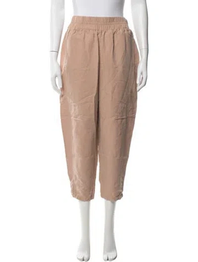 Pre-owned Hatch Straight Leg Pants In Neutrals