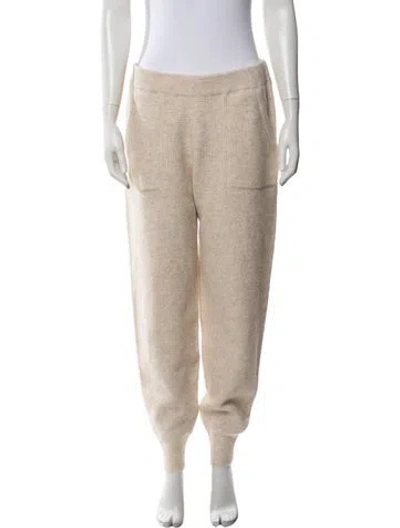Pre-owned Hatch Straight Leg Pants In Neutrals