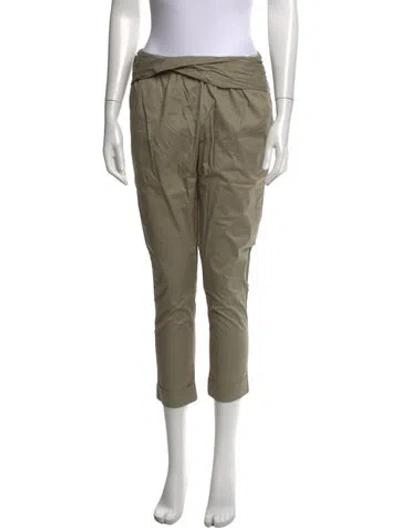 Pre-owned Hatch Straight Leg Pants In Neutrals