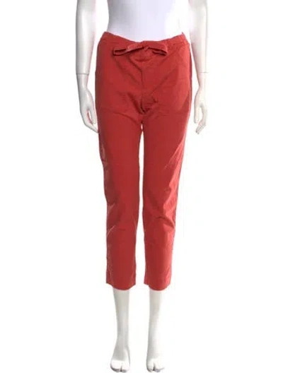 Pre-owned Hatch Straight Leg Pants In Orange