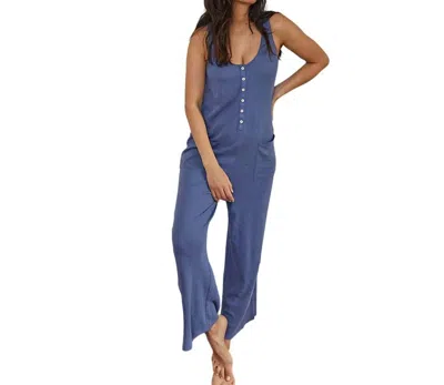 Hatch The 24/7 Feeding Jumpsuit In Blue Grey