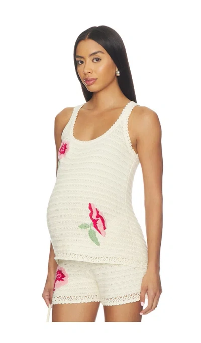 Hatch The Cecilia Tank Top In Neutral