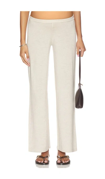 Hatch The Celeste Knit Pant In Neutral