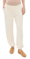 Hatch The Dina Boucle Lounge Pants Ivory In Ivory