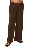 Hatch The Edan Pull On Pant In Brown