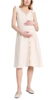 Hatch The Jules Dress Ivory In Ivory