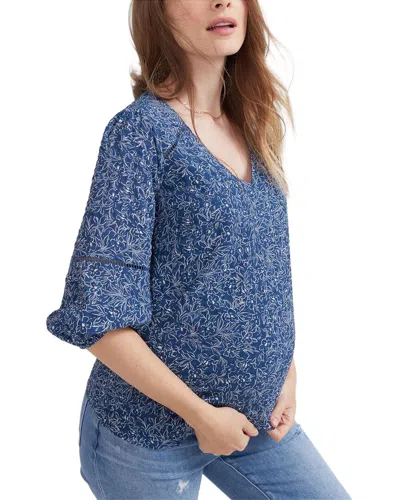 Hatch The Juliet Top In Blue