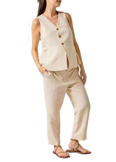 Hatch The Nadia Vest In Ivory In Multi