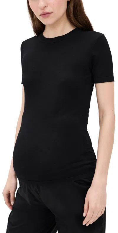 Hatch The Softsculpt Knit Tee Black