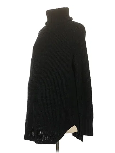 Pre-owned Hatch Turtleneck Sweater In Black