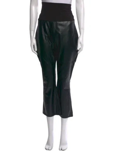 Pre-owned Hatch Wide Leg Pants In Black
