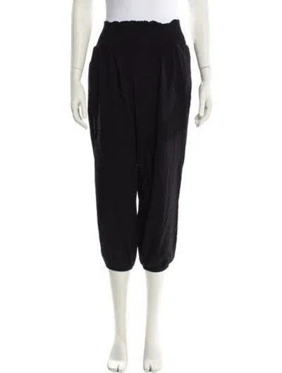 Pre-owned Hatch Wide Leg Pants In Black
