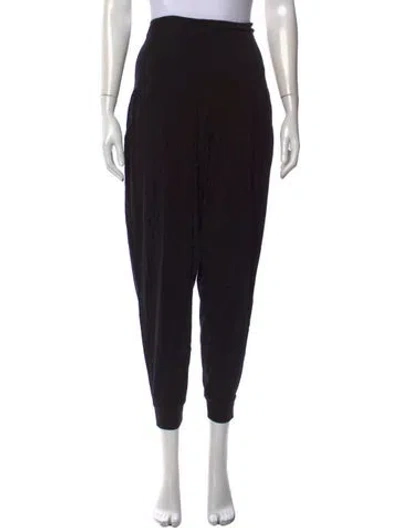 Pre-owned Hatch Wide Leg Pants In Black