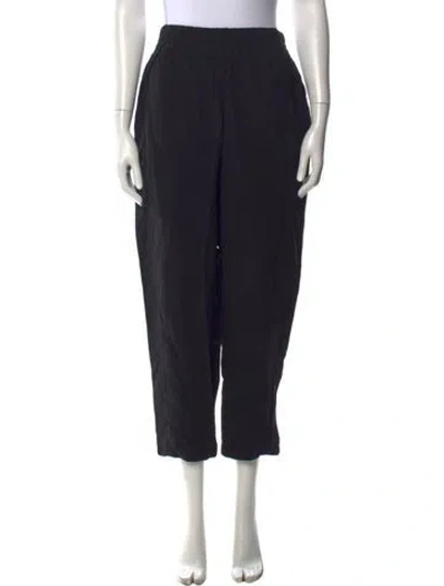 Pre-owned Hatch Wide Leg Pants In Black