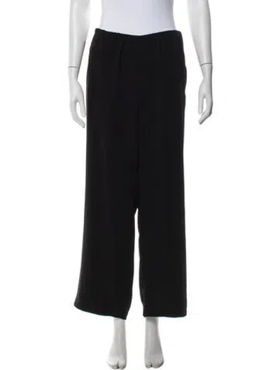 Pre-owned Hatch Wide Leg Pants In Black