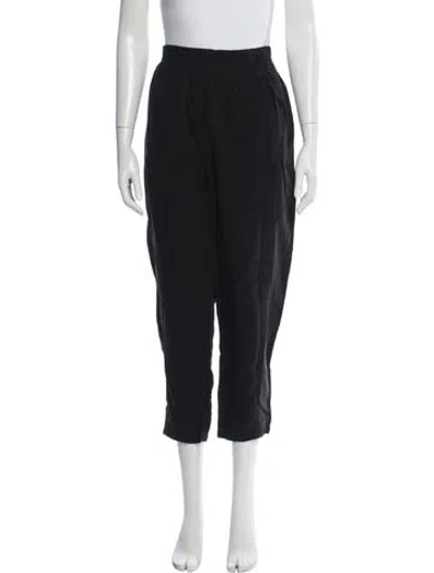 Pre-owned Hatch Wide Leg Pants In Black