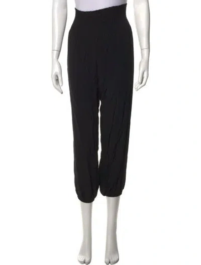 Pre-owned Hatch Wide Leg Pants In Black