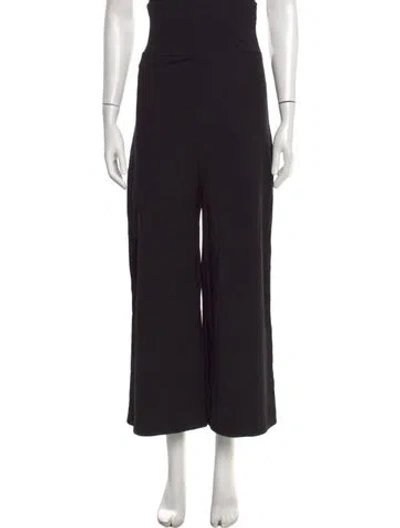 Pre-owned Hatch Wide Leg Pants In Black