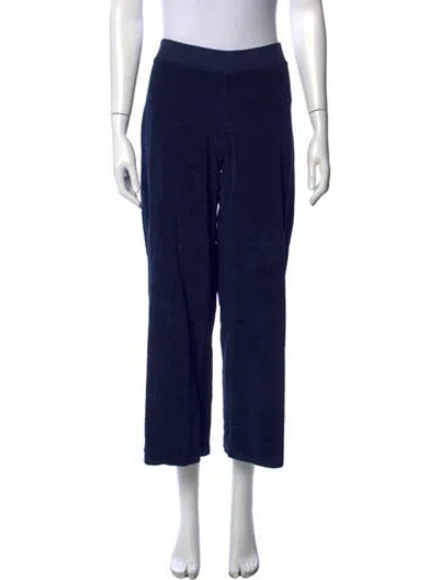 Pre-owned Hatch Wide Leg Pants In Blue