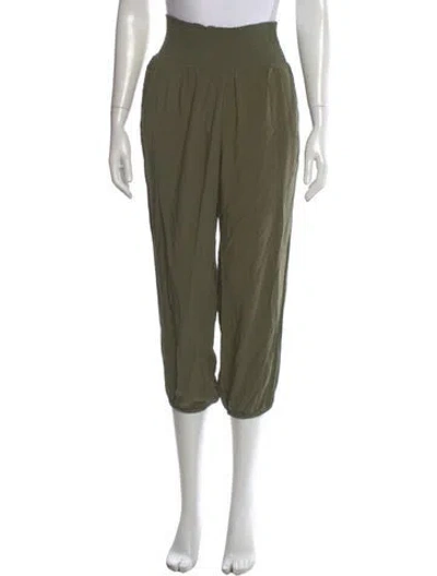 Pre-owned Hatch Wide Leg Pants In Green