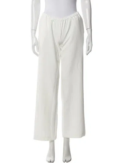 Pre-owned Hatch Wide Leg Pants W/ Tags In White