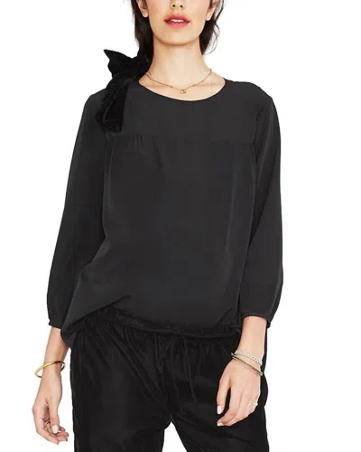 Hatch Women's The Delfina Top Blouse In Black