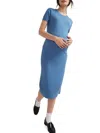 Hatch The Eliza Dress Denim Blue In Niagara