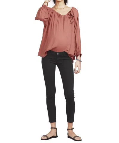 Hatch Women's The Laetitia Blouse In Pink