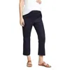 Hatch Lyric Cotton Pant In Midnight In Black