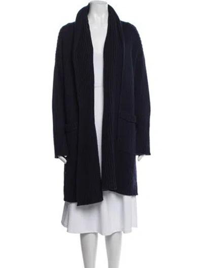 Pre-owned Hatch Wool Coat In Blue