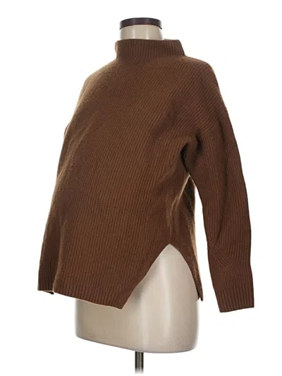 Pre-owned Hatch Wool Pullover Sweater In Brown