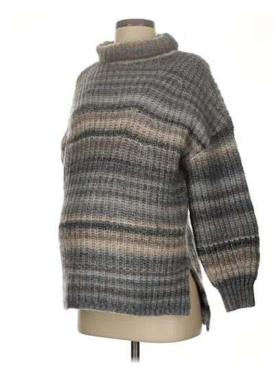 Pre-owned Hatch Wool Pullover Sweater In Gray